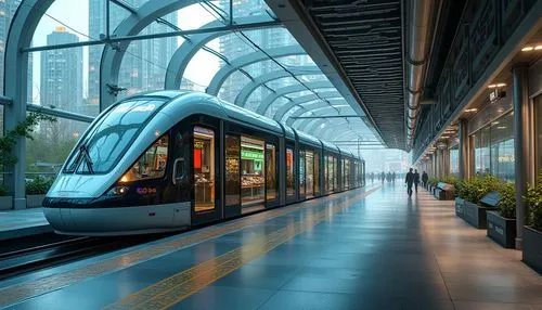 sky train,maglev,light rail train,airtrain,dlr,randstadrail,skytrain,marmaray,metrorail,electric train,light rail,tianjin,high-speed train,monorail,transrapid,skytrains,premetro,gautrain,elevated railway,skyrail,Photography,General,Realistic