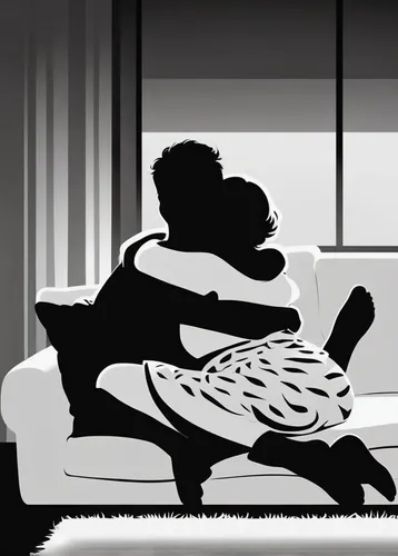 sofa,animated cartoon,sofa bed,couch,inflatable mattress,the girl is lying on the floor,staff video,soft furniture,ballroom dance silhouette,couple silhouette,video scene,water sofa,sewing silhouettes,loveseat,new concept arms chair,men sitting,mouse silhouette,cuddling,sofa set,silhouette art,Illustration,Black and White,Black and White 31