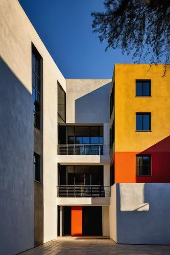 corbu,corbusier,savoye,hejduk,bauhaus,mondrian,eisenman,mondriaan,seidler,colorful facade,gwathmey,rietveld,mahdavi,siza,neutra,athens art school,cubic house,modern architecture,fresnaye,aalto,Conceptual Art,Oil color,Oil Color 22