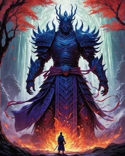 death god,wall,destroy,pillar of fire,hall of the fallen,heroic fantasy,fantasy warrior,dane axe,portal,dodge warlock,warlord,cleanup,vidraru,end-of-admoria,kadala,malégon,collectible card game,yuvarlak,gigantic,ora,Conceptual Art,Daily,Daily 02