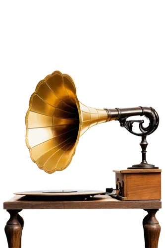  Vinyl record, old-fashioned phonograph, ornate metal horn, soft glowing lamp, vintage wooden cabinet, intricate carvings, warm golden lighting, shallow depth of field, nostalgic atmosphere, gentle fo