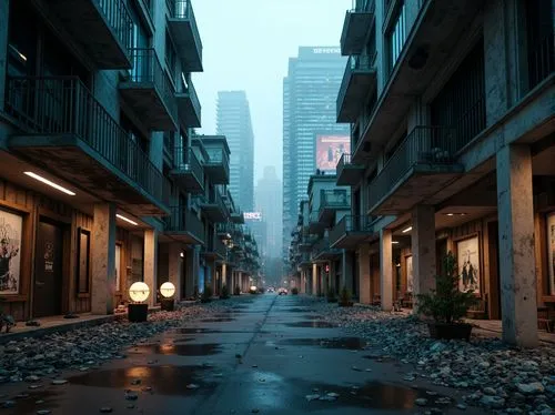 post-apocalyptic landscape,destroyed city,post apocalyptic,alleyway,dishonored,kowloon city,sidestreet,alley,alleyways,world digital painting,sidestreets,apocalyptic,blind alley,narrow street,shimbashi,old linden alley,the street,syberia,street canyon,theed