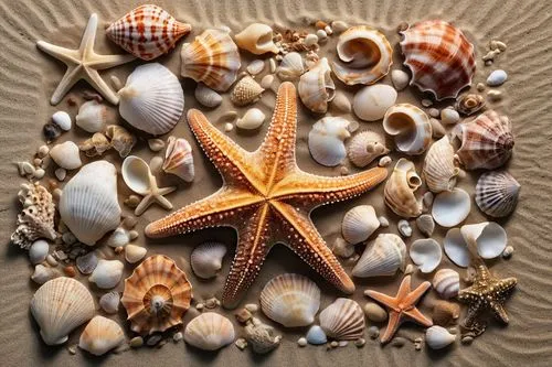 sea shell,sea shells,shells,starfish,seashells,shell seekers,beach shell,in shells,nautical star,wet water pearls,fruits of the sea,seashell,astropecten,echinoids,spiny sea shell,sea star,echinoderms,beachcombing,starfishes,marine gastropods,Photography,General,Natural