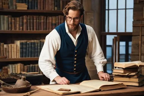 librarian,cordwainer,scholar,cravat,shakespeare,bookworm,leonardo devinci,clockmaker,tinsmith,hatmaking,watchmaker,east indiaman,robert harbeck,thomas heather wick,bibliology,mayflower,book antique,the books,shoemaking,tailor,Conceptual Art,Sci-Fi,Sci-Fi 17