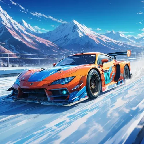 ice racing,game car,ford gt 2020,gulf,sports car racing,racing video game,racing road,automobile racer,snow slope,alpine drive,british gt,alpine,racing machine,racing car,race car,3d car wallpaper,alpine style,racer,nissan r89c,racecar,Illustration,Japanese style,Japanese Style 03