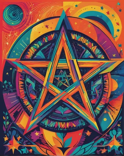 pentacle,witches pentagram,pentagram,christ star,magic star flower,pentangle,six pointed star,six-pointed star,bethlehem star,mystic star,metatron's cube,star of david,blue star,advent star,compass rose,star illustration,alchemy,hexagram,colorful star scatters,occult,Illustration,Black and White,Black and White 29