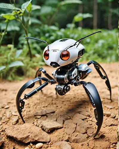 The ant-inspired robot is a masterpiece of engineering, drawing inspiration from the remarkable capabilities of its insect counterpart. Crafted with meticulous attention to detail, it showcases a high