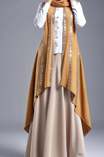 folk costume,a floor-length dress,hanbok,traditional costume,filipiniana,abaya,Photography,General,Realistic