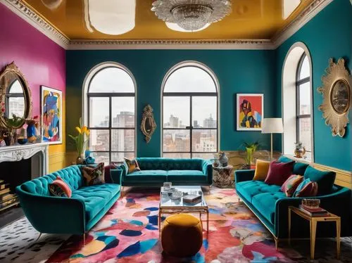 ornate room,apartment lounge,great room,interior design,sitting room,maximalism,an apartment,loft,interior decor,livingroom,mahdavi,living room,modern decor,victorian room,interior decoration,gansevoort,contemporary decor,kimpton,redecorate,penthouses,Illustration,Black and White,Black and White 25