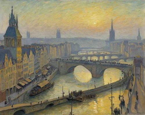 orsay,braque francais,river seine,1921,paris,1926,1925,louvre,dresden,braque saint-germain,braque du bourbonnais,post impressionism,universal exhibition of paris,muenster,1906,1929,notredame de paris,1905,speicherstadt,magdeburg,Illustration,Paper based,Paper Based 17