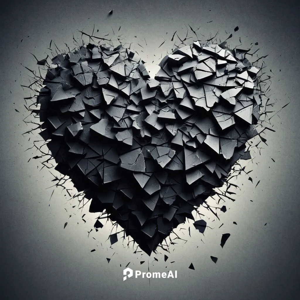 Depressed: A sad shattered heart wallpaper for phone screens,broken heart,heart background,crying heart,stitched heart,heart shape,heart design,brokenhearted,heart clipart,the heart of,watery heart,he