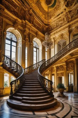 versailles,staircase,ritzau,winding staircase,versaille,outside staircase,orsay,europe palace,bordeaux,palladianism,fontainebleau,staircases,cochere,neoclassical,villa cortine palace,circular staircase,louvre,grandeur,chateauesque,newel,Art,Artistic Painting,Artistic Painting 22