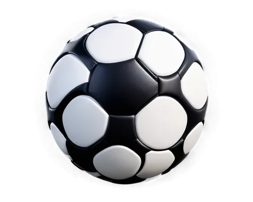 Soccer ball, white and black panels, leather texture, inflated, bouncing, spinning, dynamic movement, high-angle shot, dramatic lighting, shallow depth of field, vibrant colors, realistic rendering.,s