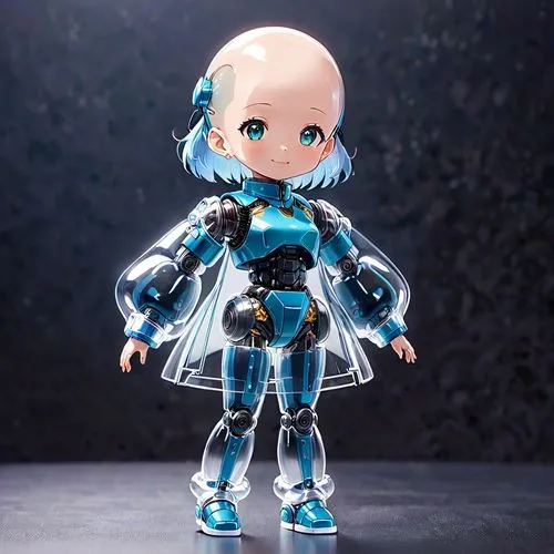 aqua,winterblueher,sigma,minibot,3d figure,azure,doll figure,game figure,female doll,cyborg,chibi,artist doll,vocaloid,destroy,meteora,luka,collectible doll,cyan,zefir,blu,Anime,Anime,Traditional