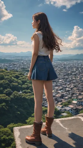 girl in overalls,little girl in wind,wonder,akko,on the roof,wonder woman city,girl in a historic way,asuka langley soryu,above the city,digital compositing,japan's three great night views,studio ghibli,girl in a long,anime japanese clothing,countrygirl,world wonder,flying girl,mari makinami,harajuku,cinnamon girl,Photography,General,Natural