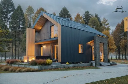 inverted cottage,timber house,small cabin,passivhaus,wooden house,arkitekter,Photography,General,Realistic