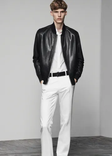 male model,acne,menswear,boys fashion,men's wear,neutral color,white-collar worker,suit trousers,boy model,a uniform,man's fashion,bolero jacket,trousers,tisci,military uniform,leather texture,men clothes,w 21,valentino,menswear for women,Illustration,Black and White,Black and White 24