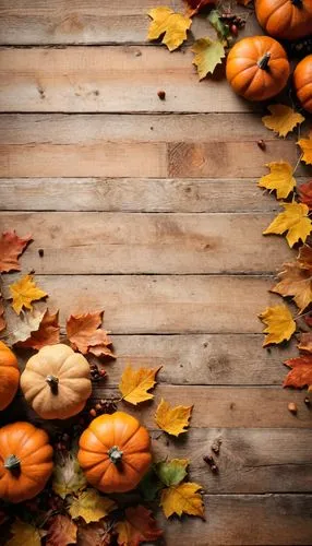 autumn background,thanksgiving background,wooden background,autumn theme,autumn frame,autumn pumpkins,Photography,General,Cinematic