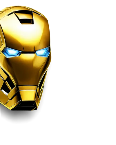 Iron Man logo, golden armor, silver outline, circular shape, metallic texture, reflective surface, bold font, "IM" letters, 3D design, futuristic style, close-up shot, high contrast lighting, cinemati