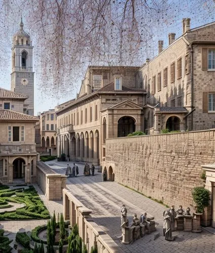 summer, sunny day,arles,trinità dei monti,aix-en-provence,medieval architecture,monastery israel,puglia,modena,siracusa,ostuni,abbaye de belloc,romanesque,nimes,jerusalem,dubrovnik city,jaffa,volterra