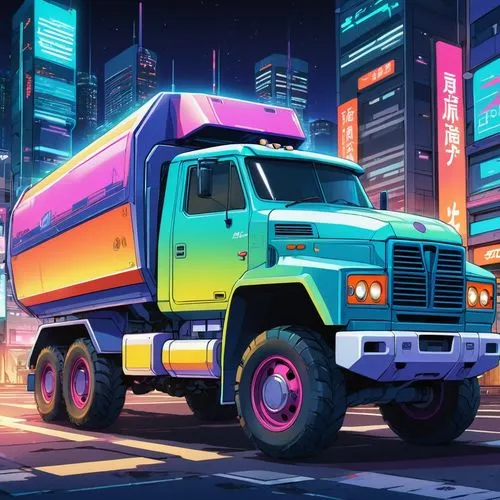 cybertruck,truck,hino,truckmaker,supertruck,retro vehicle,truckmakers,smartruck,overland,trucklike,truckdriver,pick-up truck,easter truck,scrap truck,isuzu,city trans,sinotruk,christmas truck,kamaz,trucks,Illustration,Japanese style,Japanese Style 03