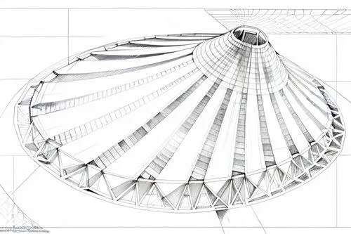 crinoline,parabolic mirror,sails of paragliders,wireframe graphics,paraglider sails,aerial view umbrella,solar dish,sheet drawing,spiral binding,overhead umbrella,gear shaper,naval architecture,airship,wireframe,rope drum,circular ornament,design of the rims,paramotor,dome roof,mechanical fan,Design Sketch,Design Sketch,Pencil Line Art