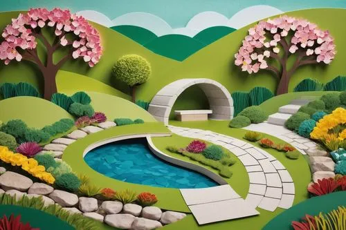 superadobe,cartoon video game background,microworlds,wishing well,mushroom landscape,background vector,background design,3d fantasy,springtime background,fairy village,home landscape,fairy house,mini golf course,fairy world,3d background,virtual landscape,ecotopia,spring background,vegetables landscape,children's background,Unique,Paper Cuts,Paper Cuts 07