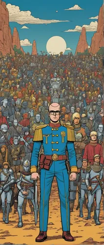guards of the canyon,shield infantry,troop,the army,mongolian,moc chau hill,mongolia,genghis khan,cossacks,ancient parade,napoleon bonaparte,cartoon video game background,storm troops,marching,buzkashi,albuquerque,patrols,federal army,monkey soldier,steel man,Illustration,American Style,American Style 15