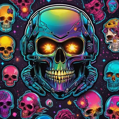 skulls,sugar skull,skull allover,day of the dead icons,skull racing,calavera,skulls and,calaverita sugar,scull,skull mask,skull bones,skulls bones,phone icon,wall,neon ghosts,sugar skulls,days of the dead,halloween background,bandana background,halloween wallpaper,Unique,Design,Sticker