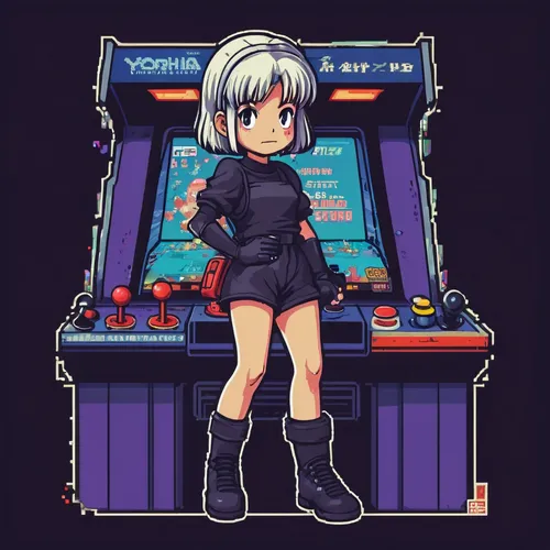 sega genesis,arcade game,arcade games,arcade,neo geo,sega mega drive,snes,turbografx-16,piko,sega,pinball,slot machine,video game arcade cabinet,retro girl,slot machines,emulator,game boy,skee ball,nes,pixel,Unique,Pixel,Pixel 04