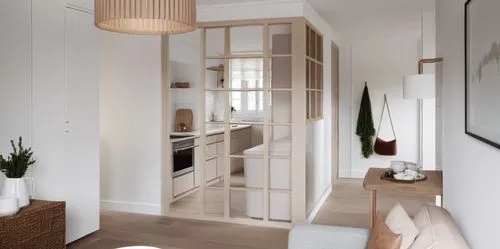 hallway space,walk-in closet,mudroom,anastassiades,scandinavian style,hinged doors,Photography,General,Realistic