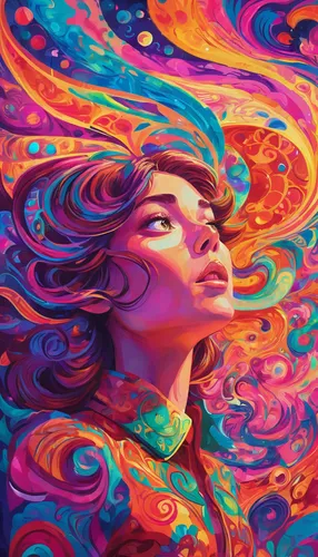 psychedelic art,coral swirl,colorful background,colorful spiral,swirling,psychedelic,colorful foil background,aura,vortex,immersed,vibrant,world digital painting,swirls,flowing,the festival of colors,intense colours,lsd,dimensional,acid,digital art,Conceptual Art,Oil color,Oil Color 23