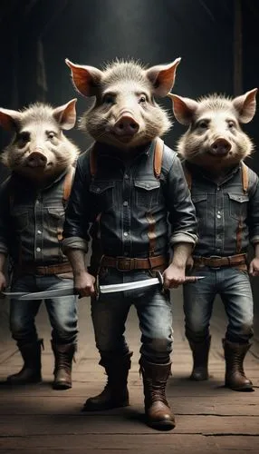 pig's trotters,teacup pigs,hogs,pigs,piglets,dwarves,piglet barn,anthropomorphized animals,rodents,pigs in blankets,bay of pigs,dwarfs,barnyard,caper family,scandia gnomes,pubg mascot,villagers,pig roast,babi panggang,musketeers,Illustration,Realistic Fantasy,Realistic Fantasy 17