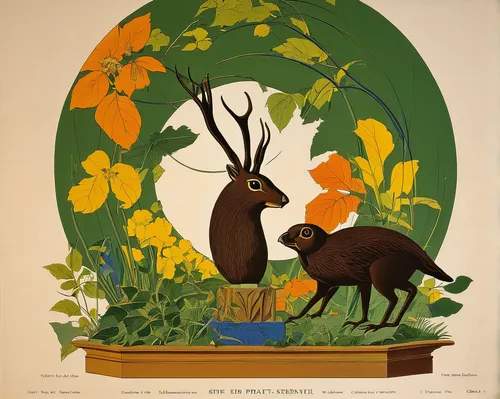 audubon's cottontail,woodland animals,rabbits and hares,deer illustration,forest animals,vintage illustration,hare window,springbok,chamois with young animals,kate greenaway,pere davids deer,hares,female hares,cervus elaphus,hare bell,spring equinox,fox and hare,antelopes,whimsical animals,hunting scene,Illustration,Vector,Vector 13