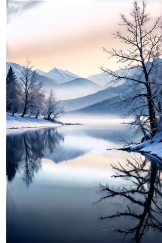 winter lake,winter background,winter landscape,snow landscape,landscape background,frozen lake,nature background,virtual landscape,snowy landscape,christmas landscape,ice landscape,reflection in water,mirror water,water mirror,windows wallpaper,water reflection,mountainlake,background view nature,alpine lake,winter dream,Illustration,Vector,Vector 09