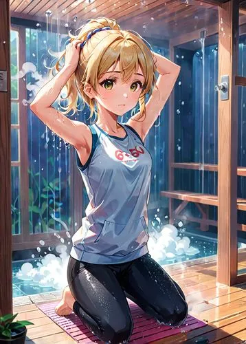 darjeeling,onsen,yachi,kinza,mayapuri,taking a bath,nagisa,rain shower,hotspring,water fight,washing,sauna,bathing,koharu,rainy,makoto,niijima,water bath,wet girl,rainy season,Anime,Anime,Realistic