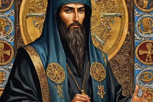 hieromonk,archimandrite,greek orthodox,romanian orthodox,saint nicholias,orthodox,orthodoxy,the order of cistercians,saint mark,benediction of god the father,saint patrick,byzantine,twelve apostle,saint ildefonso,khazne al-firaun,zhupanovsky,metropolitan bishop,saint nicolas,konstantin bow,ukrainian levkoy,Illustration,Realistic Fantasy,Realistic Fantasy 43