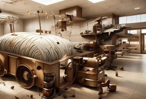 steamboy,turbogenerator,heavy water factory,cyclotron,the boiler room,turbogenerators