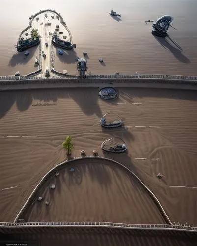 dubai desert,artificial island,dhabi,abu dhabi,abu-dhabi,maasvlakte,artificial islands,united arab emirates,futuristic landscape,aerial landscape,dubai,environmental art,yas marina circuit,doha,arid l