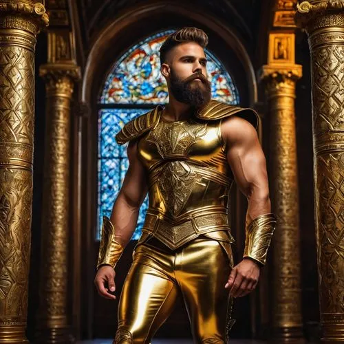 daivari,jinder,ranveer,aquaman,sandow,ashurbanipal,gold colored,gold wall,gilgamesh,nusret,kazarian,giampietro,gold color,braun,gold lacquer,otunga,zane,gladiator,golden frame,greek god,Photography,General,Fantasy