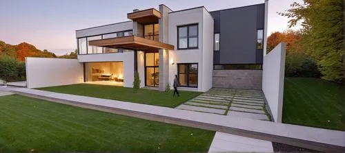 this modern home is in the suburbs of this area,modern house,modern architecture,cubic house,cube house,modern style,beautiful home,Photography,General,Realistic