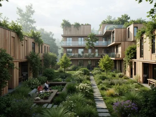 cohousing,ecovillages,europan,ecovillage,streamwood,netherwood,townhomes,wooden houses,limewood,new housing development,townhouses,ecotopia,redrow,arkitekter,houten,wolvercote,meadowcroft,liveability,greenacre,residentie