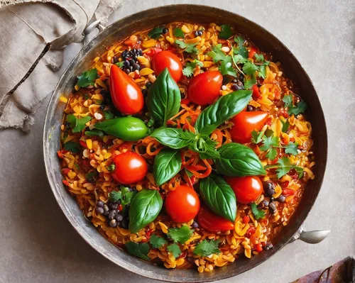 Unleash your creativity and add a spicy twist to your traditional chauf￡n recipe.,arroz a la valenciana,paella,spanish rice,spiced rice,arroz con gandules,saffron rice,arroz con pollo,arborio rice,jol