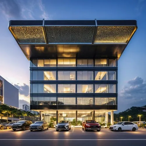 office building,glass facade,mahidol,modern architecture,hongdan center,modern building,headoffice,modern office,headquarter,sathorn,nanyang,embl,office buildings,kaist,cube house,shenzhen vocational college,multi storey car park,adjaye,office block,yeongnam,Photography,General,Realistic