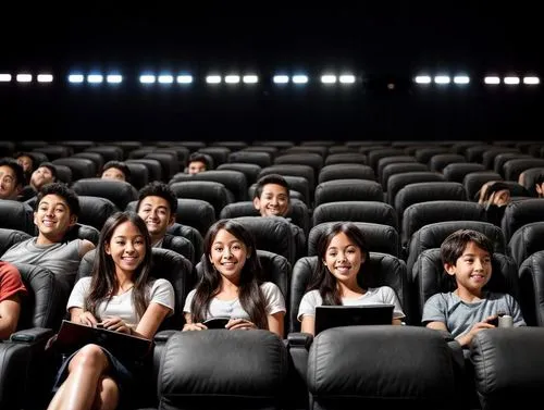 They are sitting in a cinema watching a movie.,moviegoers,cinema seat,cinemagoers,filmgoers,cine,cinemex,moviegoer,movieplex,movie theater,cines,moviehouse,movie theatre,cineplexes,cinegrill,moviegoin