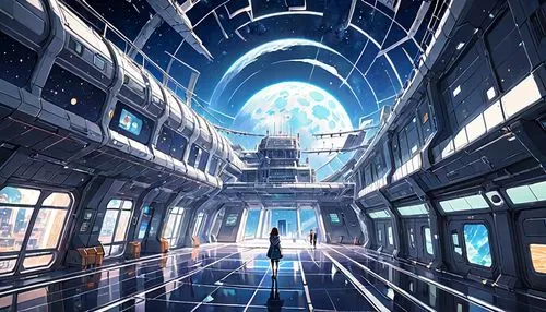 sci fiction illustration,sky space concept,scifi,science fiction,futuristic landscape,panopticon,science-fiction,sci - fi,sci-fi,cyberspace,sci fi,futuristic architecture,futuristic art museum,spaceship space,futuristic,ufo interior,fractal environment,panoramical,inner space,utopian,Anime,Anime,Realistic