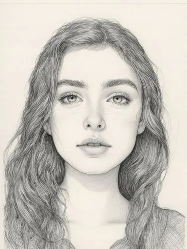 girl portrait,girl drawing,graphite,pencil drawing,rgd,pencil and paper,Illustration,Black and White,Black and White 13