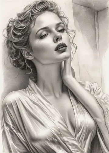 charcoal drawing,pencil drawing,charcoal pencil,pencil drawings,art deco woman,drawing mannequin,Illustration,Black and White,Black and White 30