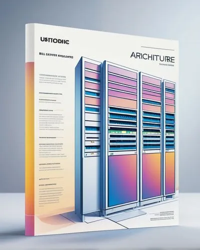 Software design document, A4 paper size, minimalistic cover page, bold font title "System Architecture", detailed diagrams, colorful flowcharts, UML notation, complex network topology, 3D illustration