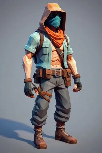 Low Poly,patroller,pubg mascot,vendor,paleobotanist,glider pilot,mercenary,grenadier,volksgrenadier,harbormaster,aquanaut,eskimo,barik,adventurer,frontiersman,assassin,engineer,orlyk,marshal,construct